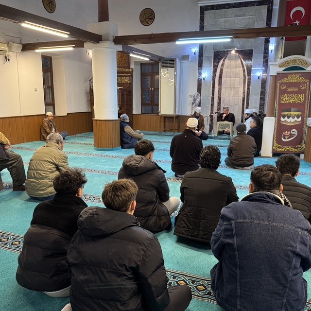 Marmaris'te sanatçı Ferdi Tayfur'un vefatının 40'ıncı günü dolayısıyla mevl...