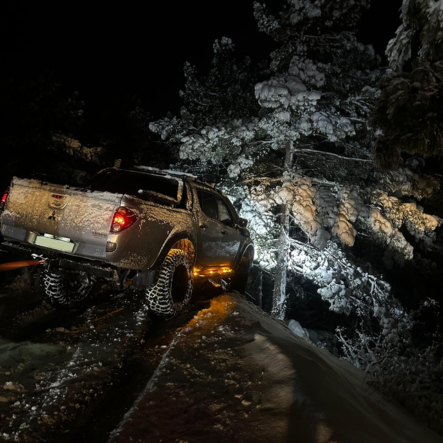Alanya'da kar nedeniyle yayla yolunda mahsur kalanlar kurtarıldı