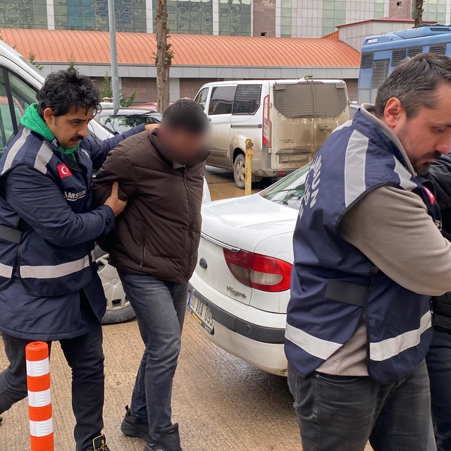 Samsun merkezli 5 ilde suç örgütü operasyonu; 37 gözaltı