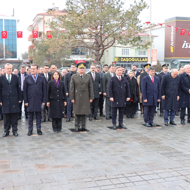 Erzincan'ın düşman işgalinden kurtuluşunun 107'nci yılı törenle kutlandı