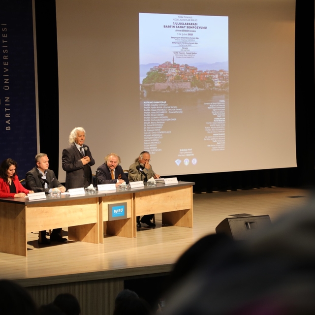 Bartın'da "1.Uluslararası Bartın Sanat Sempozyumu" düzenlendi