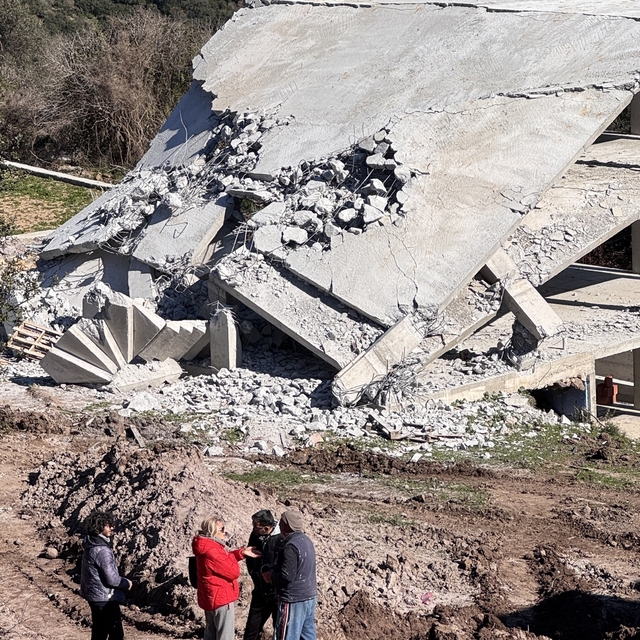 Bodrum'da kaçak yapılar yıkıldı