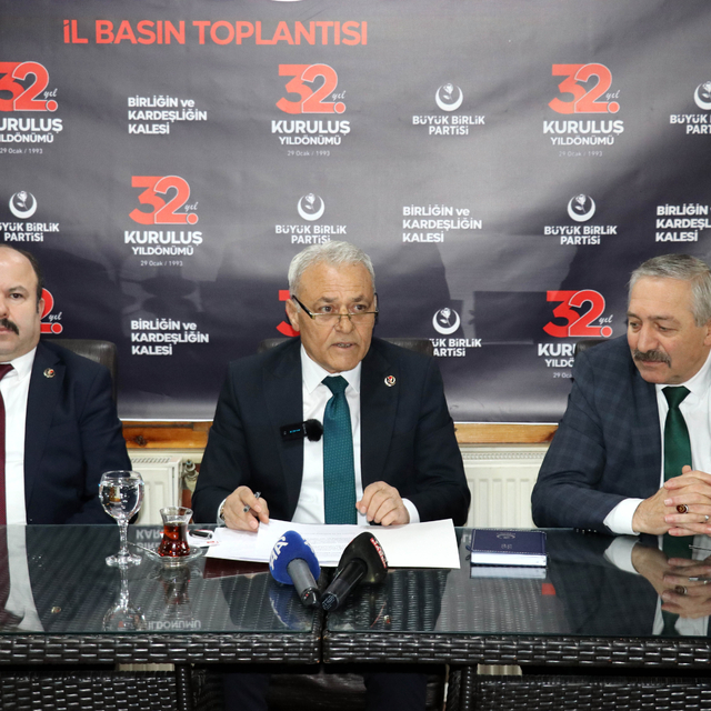 BBP'li Güney, Van Büyükşehir Belediye Başkanı Zeydan'a verilen hapis cezası...