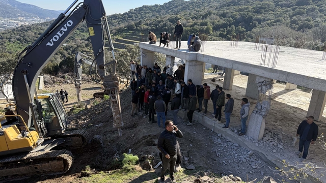 Bodrum'da yıkım gerginliği