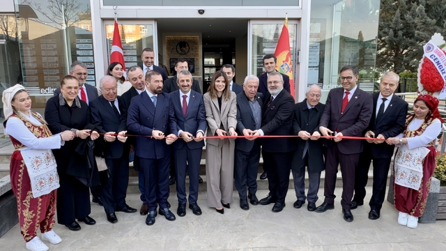 Karadağ Edirne Fahri Konsolosluğu açıldı