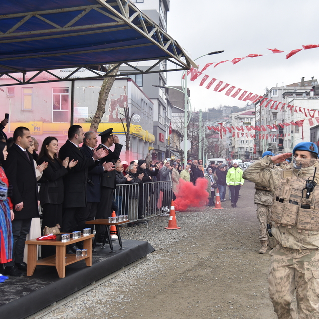 Görele'nin düşman işgalinden kurtuluşunun 107. yıl dönümü kutlandı