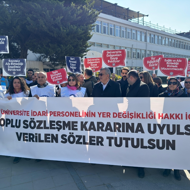 Eğitim-Bir-Sen'den üniversite personeline yer değişikliği hakkı talebi