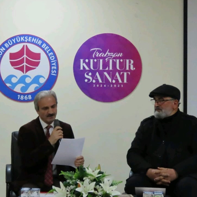 "Trabzon Kültürü" konulu söyleşi düzenlendi