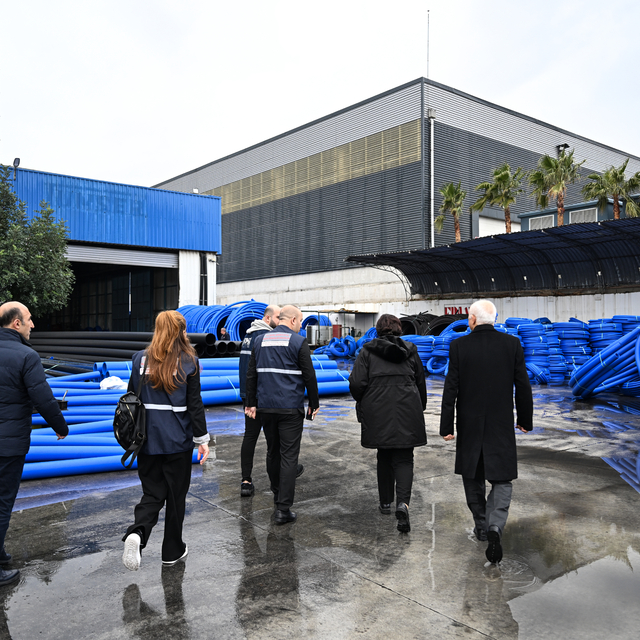 Adana'da yapı malzemeleri üreticilerine yönelik denetim yapıldı