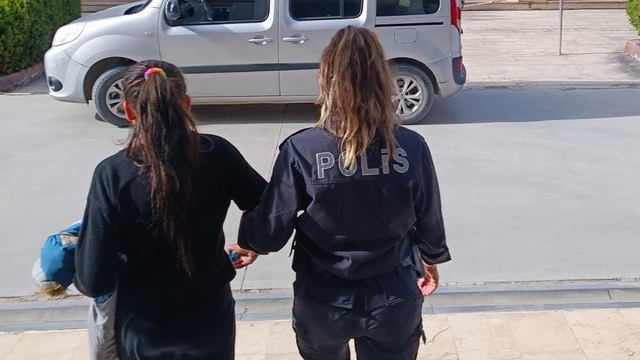 Amasya'da hırsızlık zanlısı kadın tutuklandı