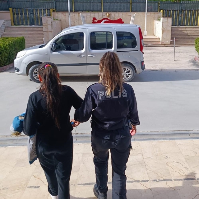 Amasya'da hırsızlık zanlısı kadın tutuklandı