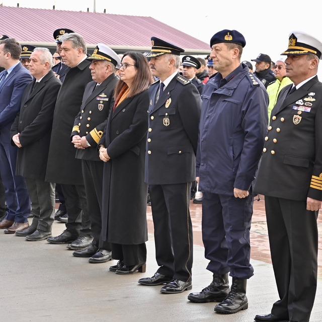 Yalova'da kalp krizi sonucu hayatını kaybeden polis için tören düzenlendi