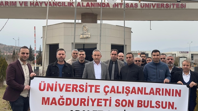 Siirt'te Eğitim-Bir-Sen'den üniversite idari personeline yer değişikliği hakkı talebi