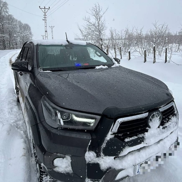Ordu'da "çakar lambalı" otomobil sürücüsüne 138 bin 172 lira ceza