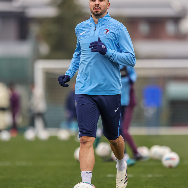 Trabzonspor, Beşiktaş maçının hazırlıklarını sürdürdü