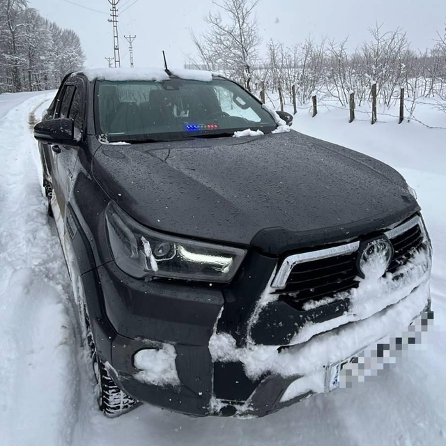Ordu'da 'yetkisiz' çakar kullanan sürücüye 138 bin TL ceza