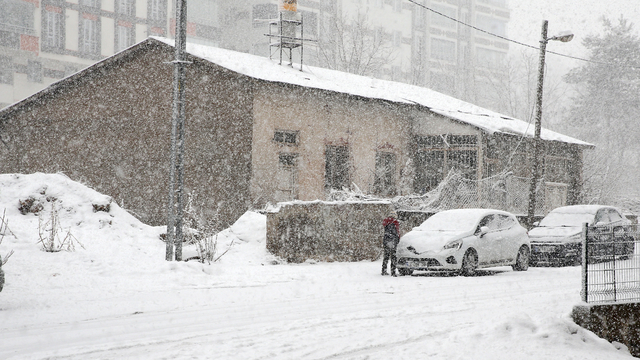 Bitlis'te kar etkili oldu