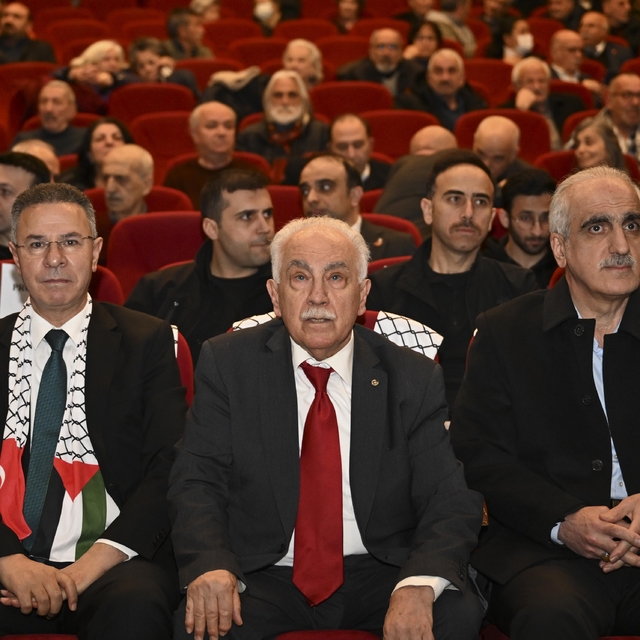 Vatan Partisi "Direnen Filistin'e Selam" gecesi düzenledi