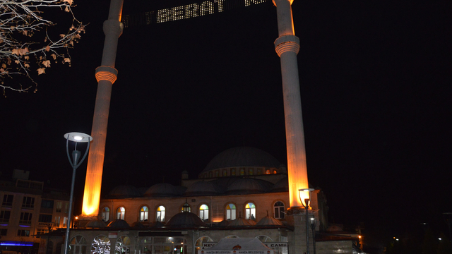 Havza'da Berat Kandili idrak edildi