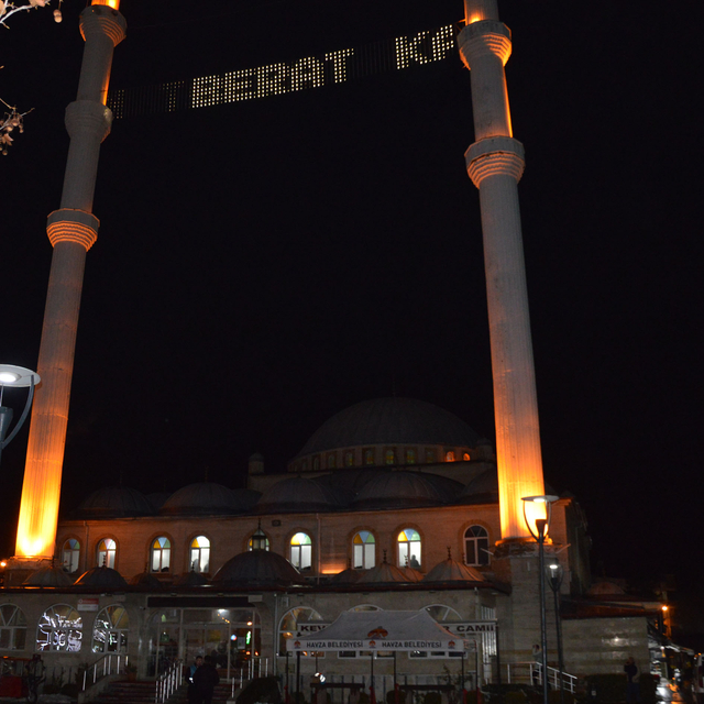 Havza'da Berat Kandili idrak edildi