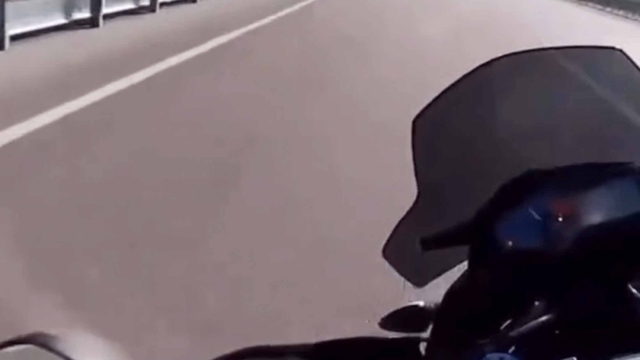 Polis memurunun hayatını kaybettiği motosiklet kazası kask kamerasında