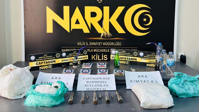 Kilis'te uyuşturucu operasyonu: 7 tutuklama