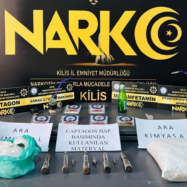 Kilis'te uyuşturucu operasyonu: 7 tutuklama