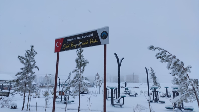 Diyarbakır'da kar; Çermik'te taşımalı eğitime ara, Silvan'da 22 yerleşim yeri ulaşıma kapandı