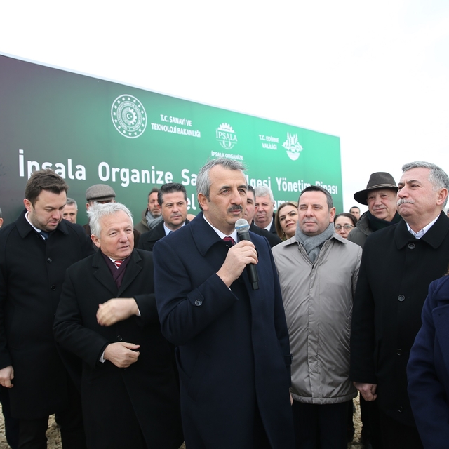 İpsala OSB'de altyapı çalışmaları tamamlandı