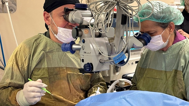 Kastamonu'da katarakt ve kombine göz kornea ameliyatı yapıldı