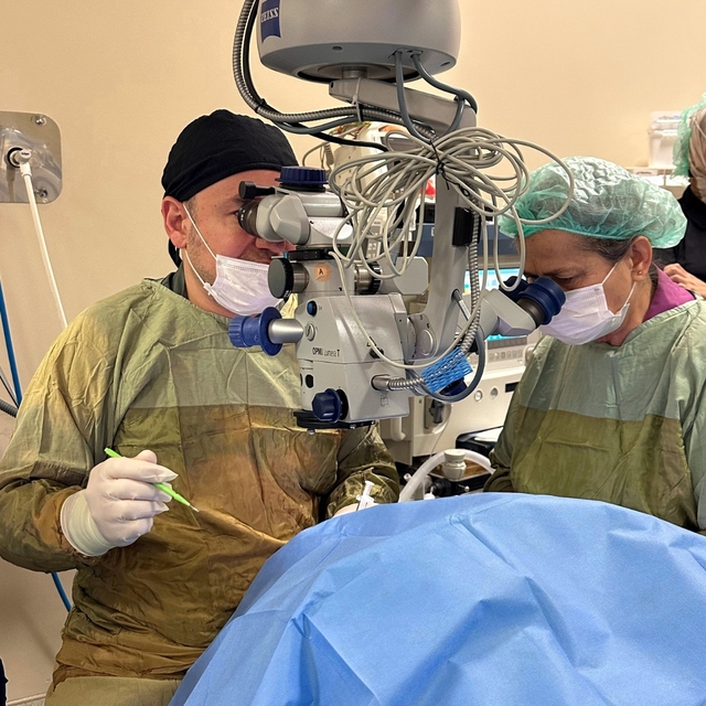 Kastamonu'da katarakt ve kombine göz kornea ameliyatı yapıldı