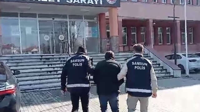 Samsun'da 31 yıl kesinleşmiş hapis cezası bulunan firari hükümlü yakalandı