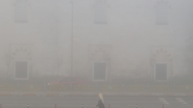Edirne'de yoğun sis etkili oldu
