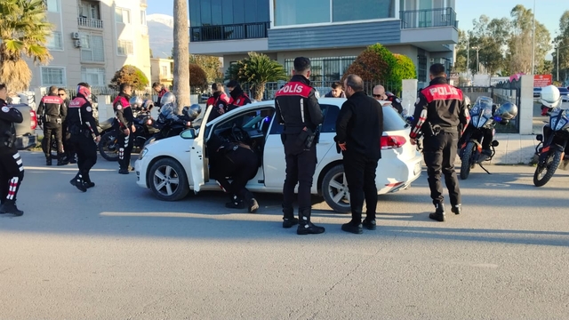 Hatay'da huzur ve güven uygulaması yapıldı