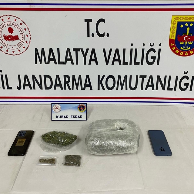 Malatya'da uyuşturucu operasyonunda 3 şüpheli yakalandı