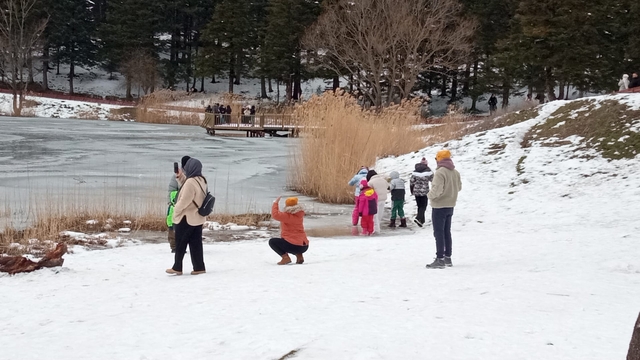 Gölcük Tabiat Parkı'na ziyaretçi akını