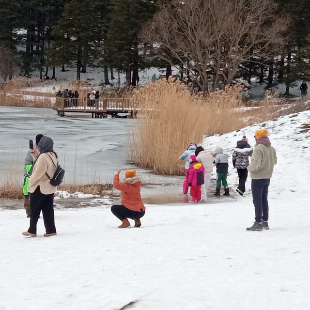 Gölcük Tabiat Parkı'na ziyaretçi akını