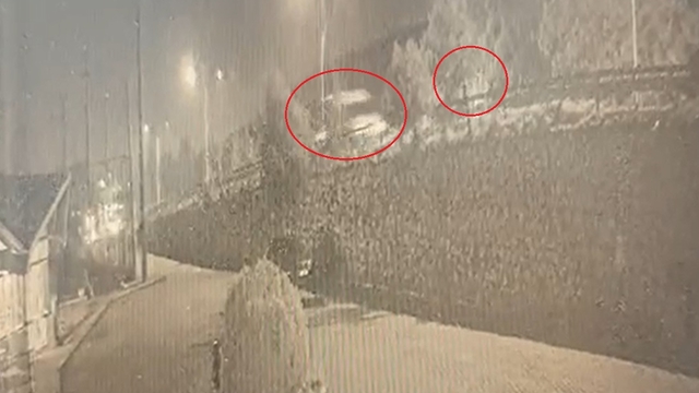 Bursa'da liseli Hasan Ceyhun'un öldüğü kaza kamerada