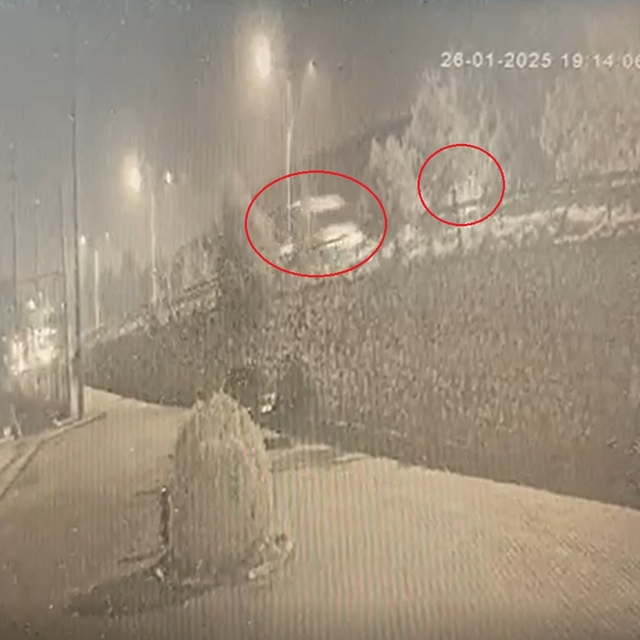 Bursa'da liseli Hasan Ceyhun'un öldüğü kaza kamerada