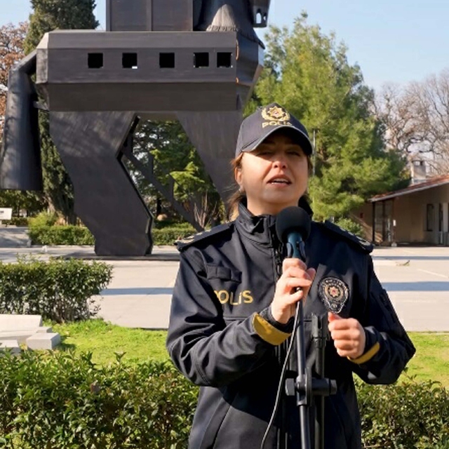 Çanakkale Emniyeti'nden 'Sevgililer Günü'ne özel klip