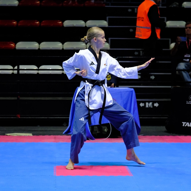 Milli sporcular, Uluslararası Türkiye Açık Tekvando Turnuvası'nda 32 madaly...