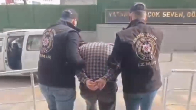 Firari hükümlü çift, çatıdan kaçmak isterken yakalandı