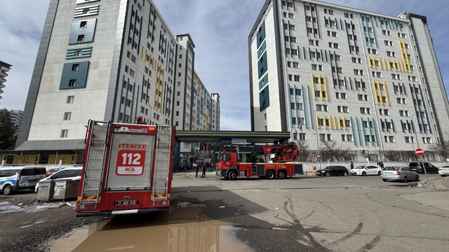 Ekipleri harekete geçiren kız yurdunda yangın ihbarı asılsız çıktı