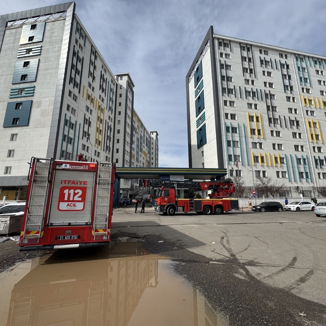 Ekipleri harekete geçiren kız yurdunda yangın ihbarı asılsız çıktı