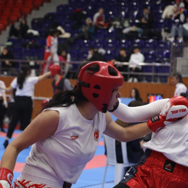 Ordu'da düzenlenen Türkiye Okul Sporları Gençler Kick Boks Şampiyonası sona...
