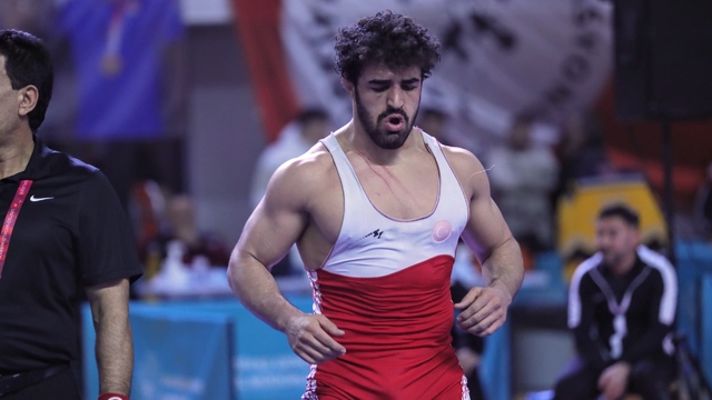 Bafralı sporcu Türkiye Güreş Şampiyonası'nda birinci oldu