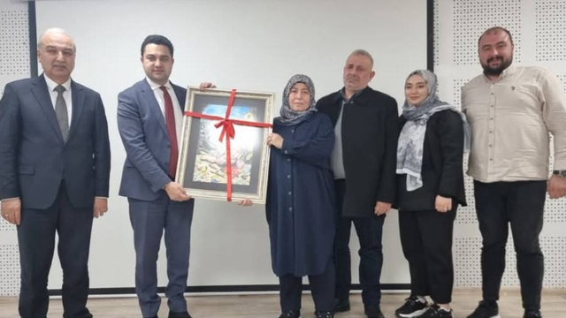 Gölbaşı'nda Şehit İbrahim Yiğit'in ismi kütüphaneye verildi