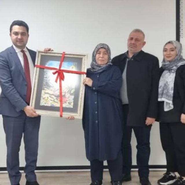 Gölbaşı'nda Şehit İbrahim Yiğit'in ismi kütüphaneye verildi