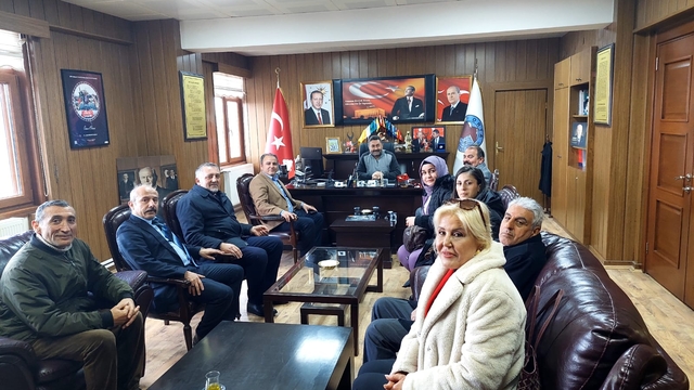 Ankara Çankırılılar Federasyonu'ndan Orta Belediyesine ziyaret