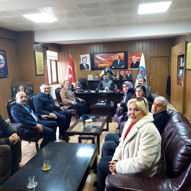 Ankara Çankırılılar Federasyonu'ndan Orta Belediyesine ziyaret